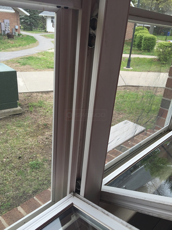 User submitted a photo of window hardware.