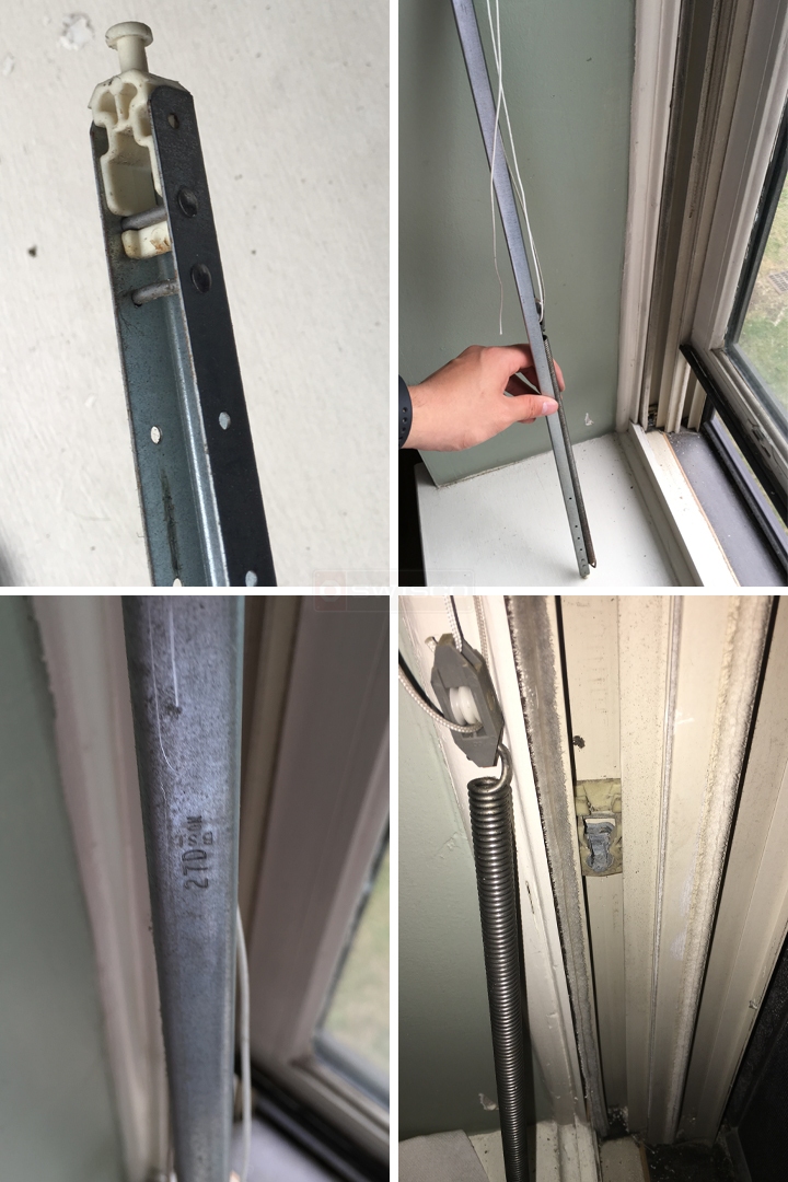 User submitted photos of a window balance.