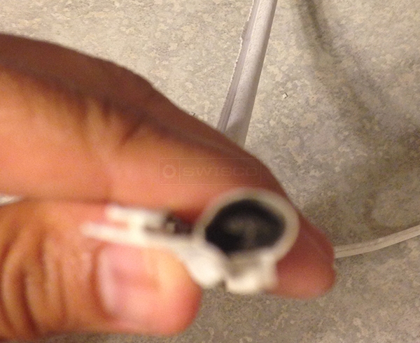 User submitted a photo of bubble seal.