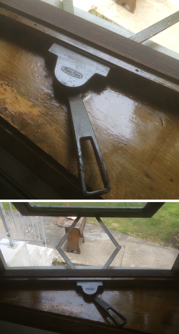 User submitted photos of a window operator.