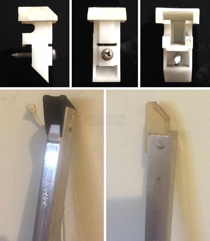 User submitted photos of window hardware.