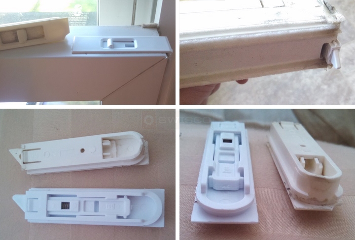 User submitted photos of a tilt latch.