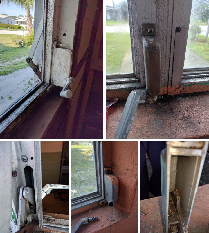 User submitted photos of a window operator.