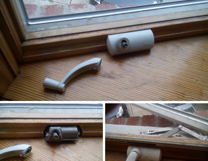 User submitted photos of a window operator.