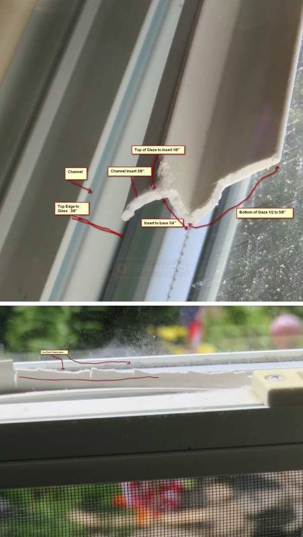 User submitted photos of window hardware.