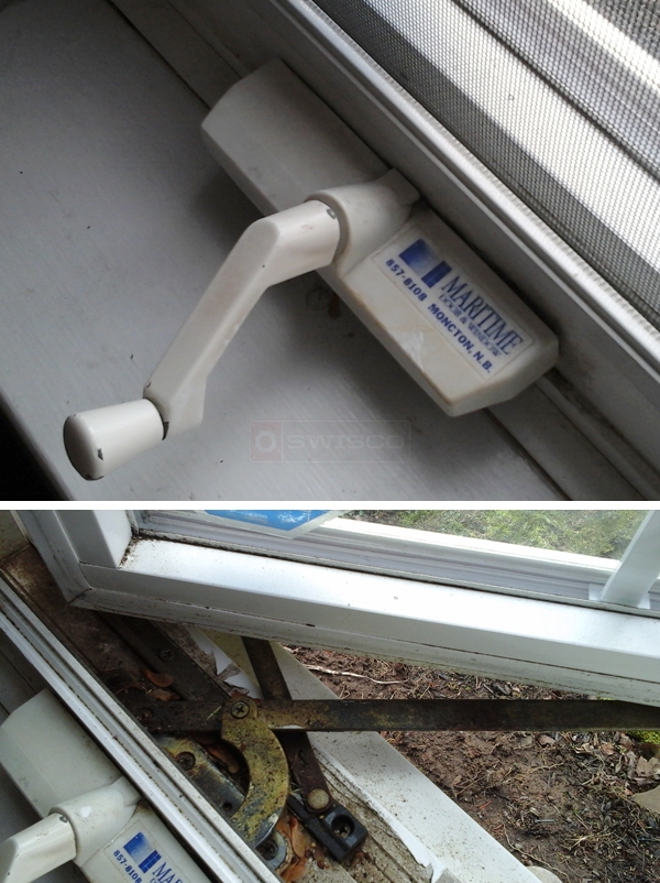 User submitted photos of a window operator.