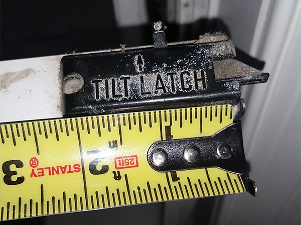 User submitted photos of a tilt latch.