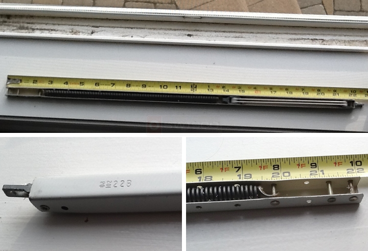 User submitted photos of a window balance.