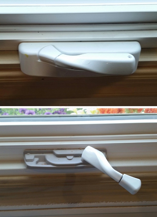 User submitted photos of a window operator.