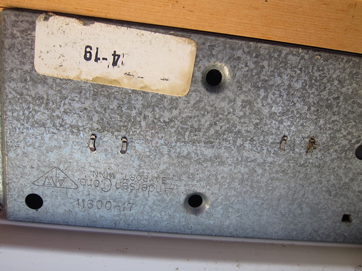 User submitted a photo of a window balance.