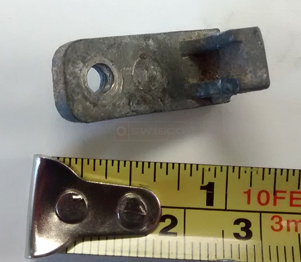 User submitted a photo of window hardware.