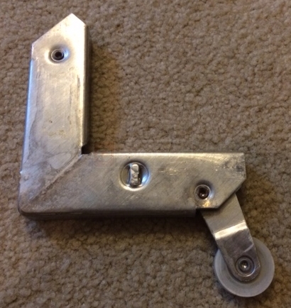 User submitted photos of patio door hardware.