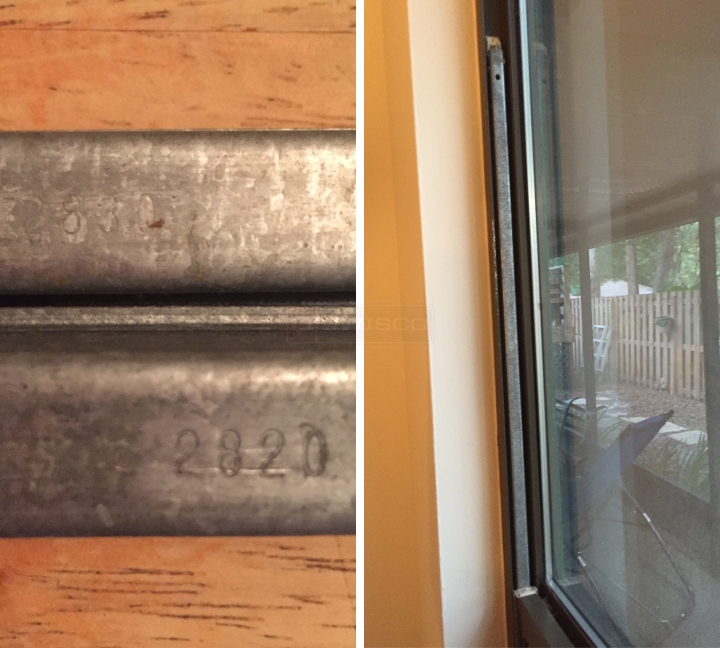 User submitted photos of a window balance.