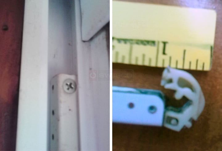 User submitted photos of a window balance.