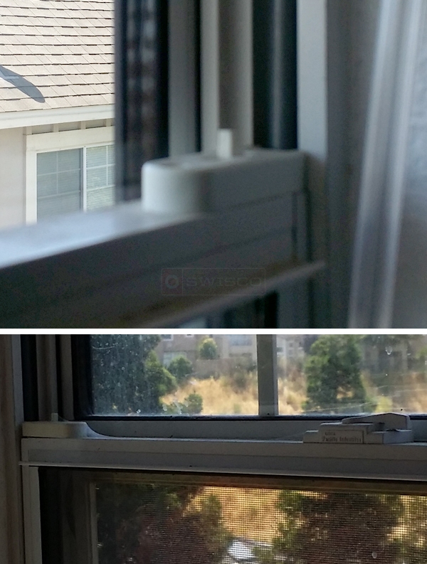 User submitted photos of window hardware.