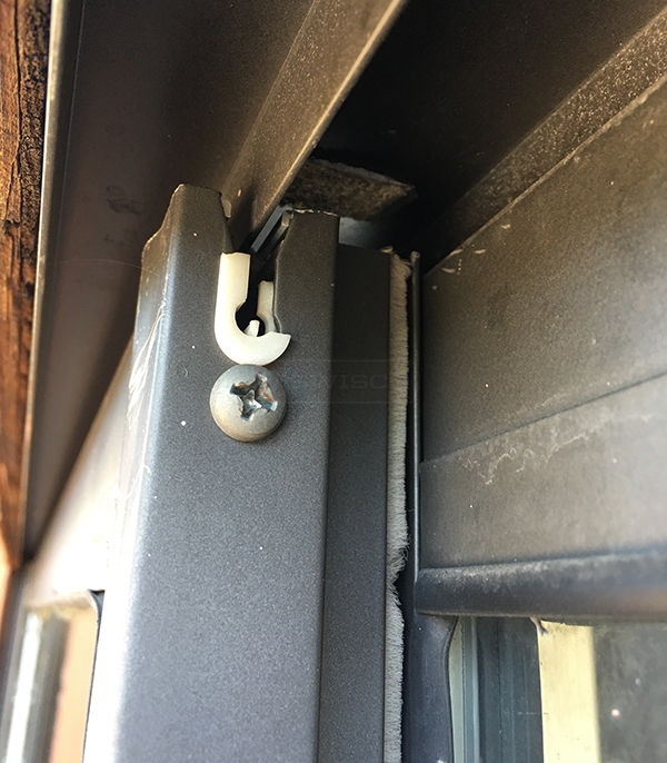 User submitted a photo of window hardware.