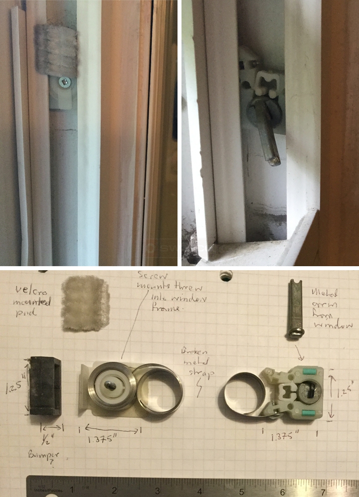 User submitted photos of a window balance.