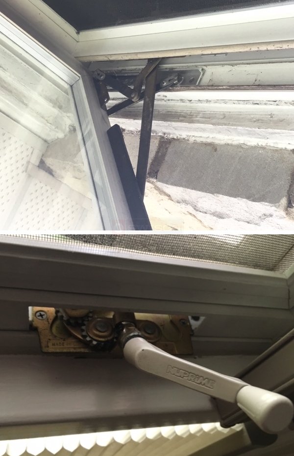 User submitted photos of a window operator.