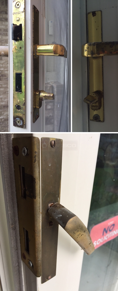 User submitted image of their door hardware.