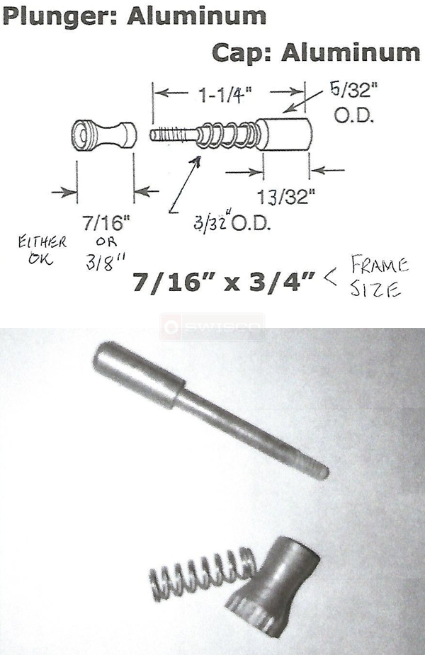 how to install window screen plunger pins