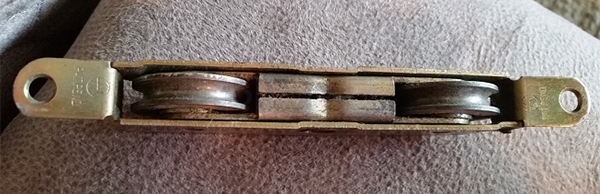 User submitted a photo of a patio door roller.