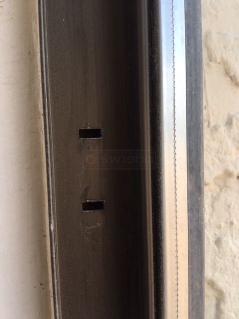 User submitted a photo of window hardware.