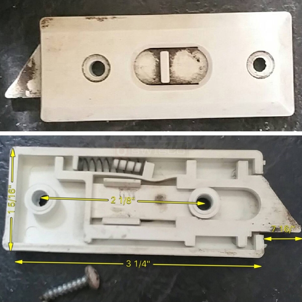 User submitted photos of a tilt latch.