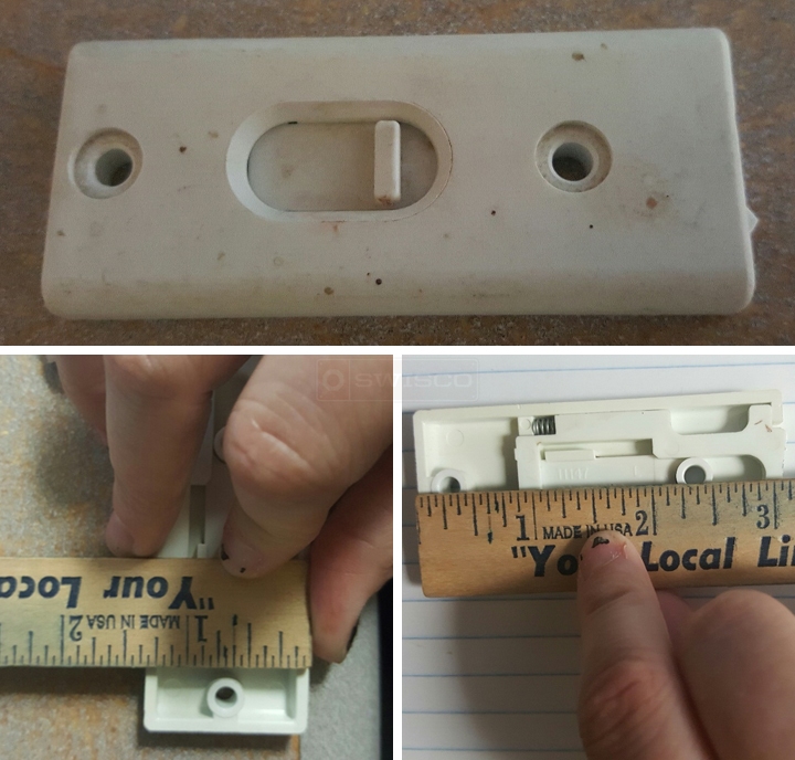 User submitted photos of a tilt latch.