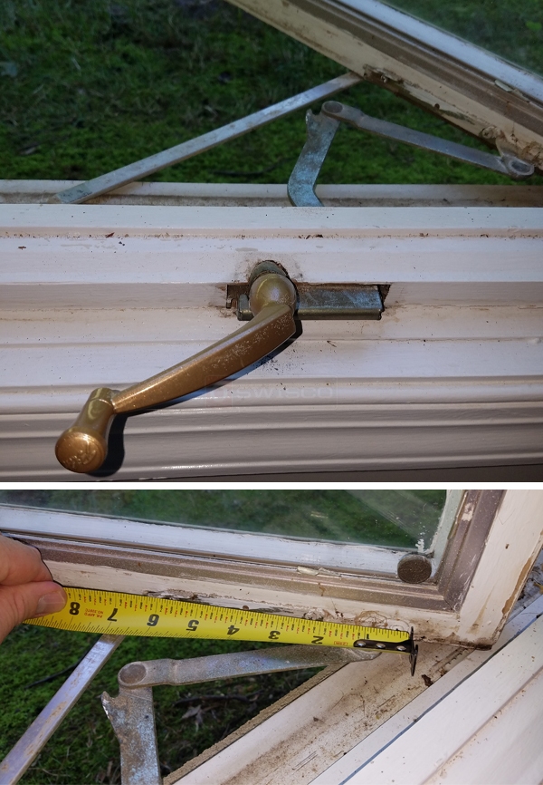 User submitted photos of a window operator.