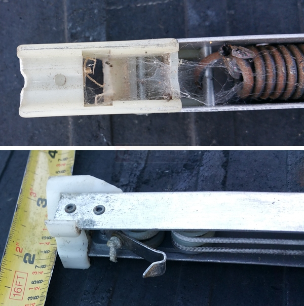 User submitted photos of a window balance.