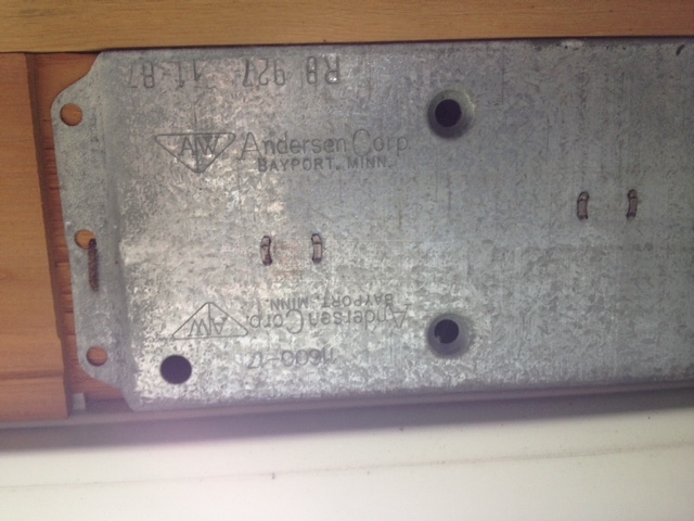 User submitted photos of a window balance.