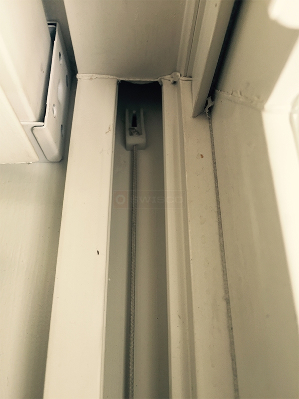 User submitted a photo of window hardware.