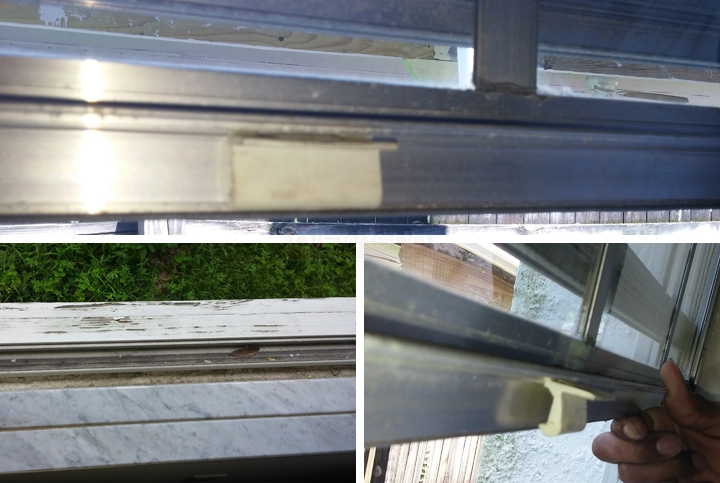 User submitted photos of window hardware.