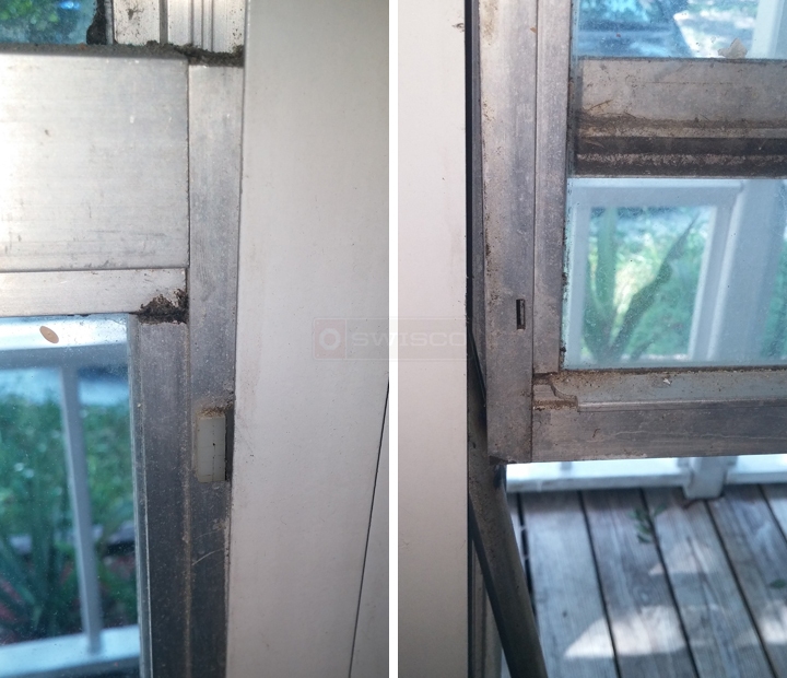 User submitted photos of window hardware.