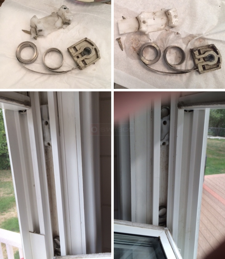 User submitted photos of a window balance.