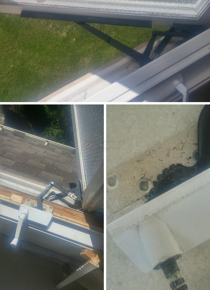 User submitted photos of a window operator.