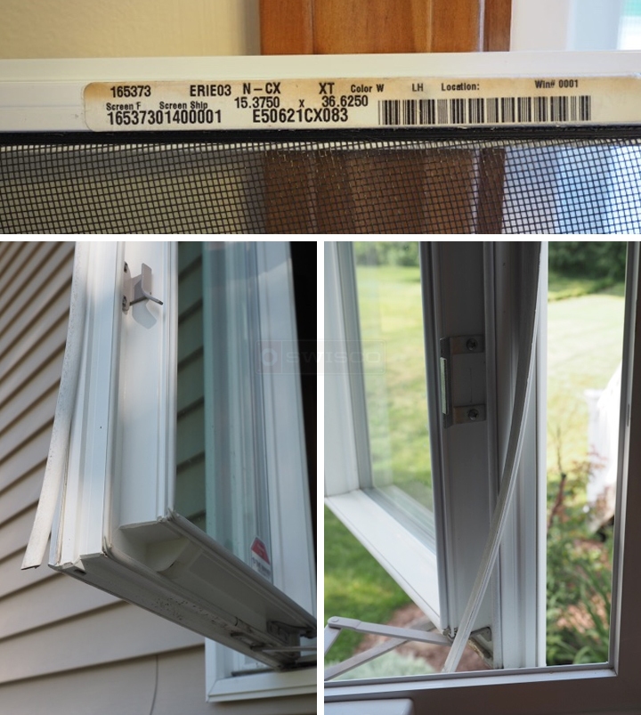 User submitted photos of window hardware.