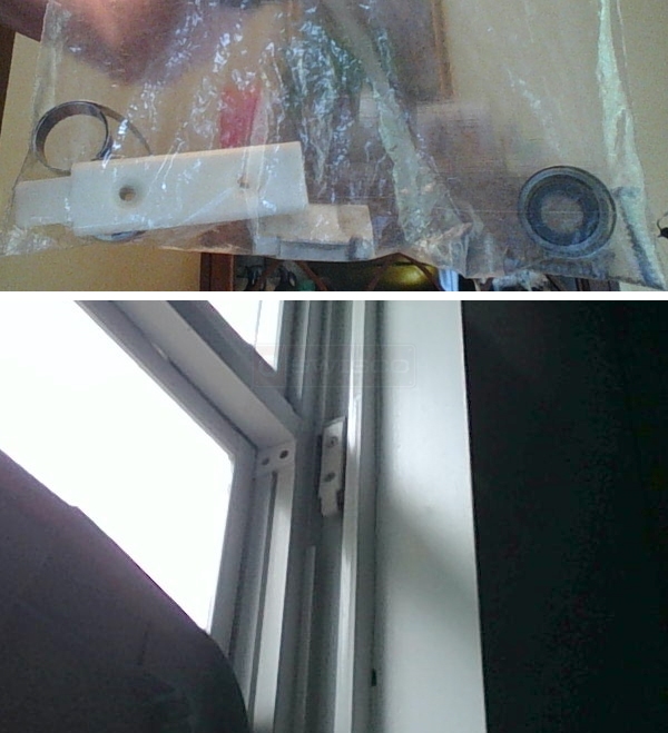 User submitted photos of a window balance.