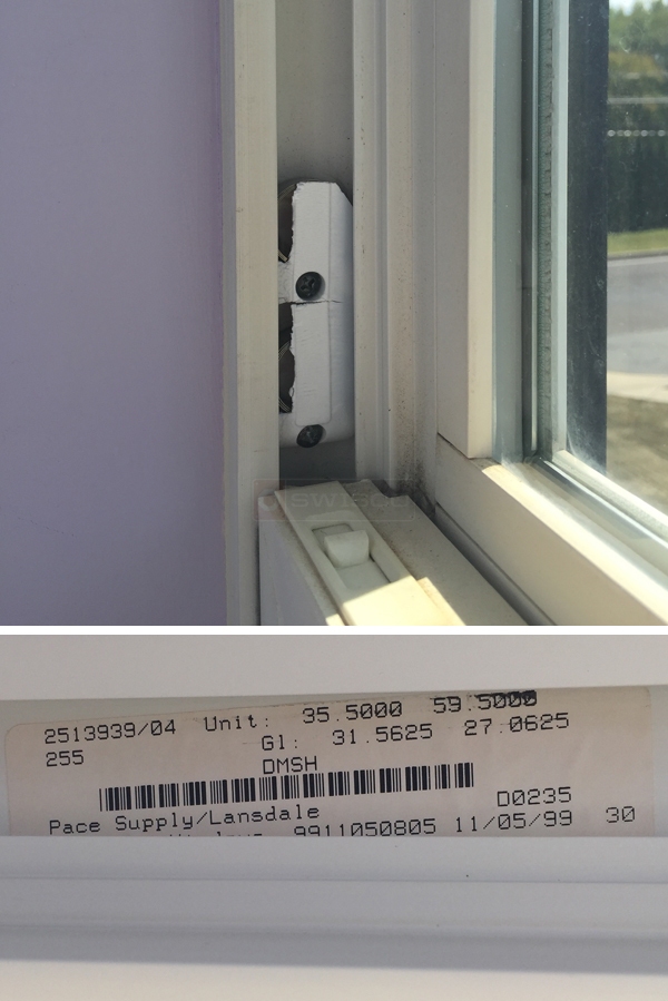 User submitted photos of window hardware.