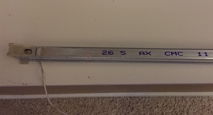 User submitted image of their window hardware.