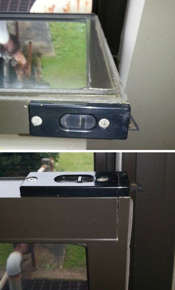 User submitted photos of a tilt latch.