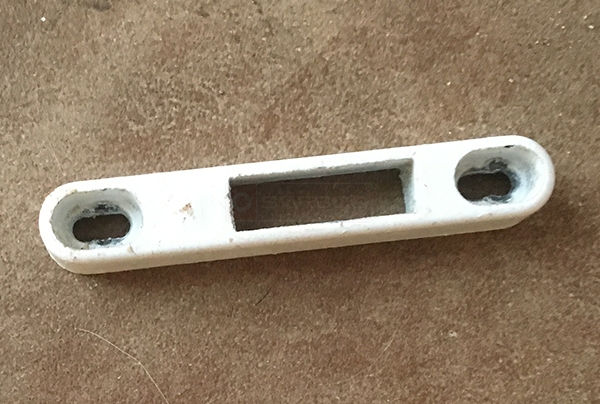 User submitted photos of patio door hardware.