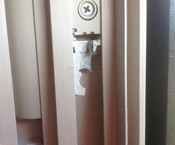 User submitted a photo of window hardware.