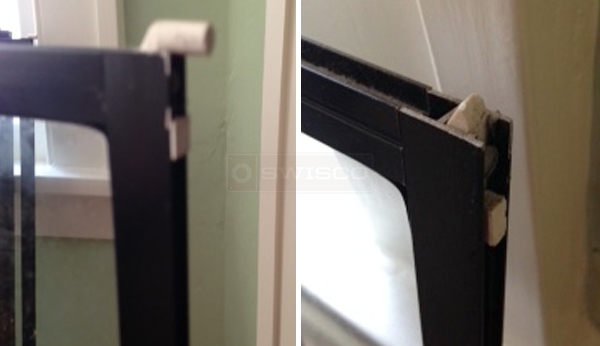 User submitted photos of window hardware.