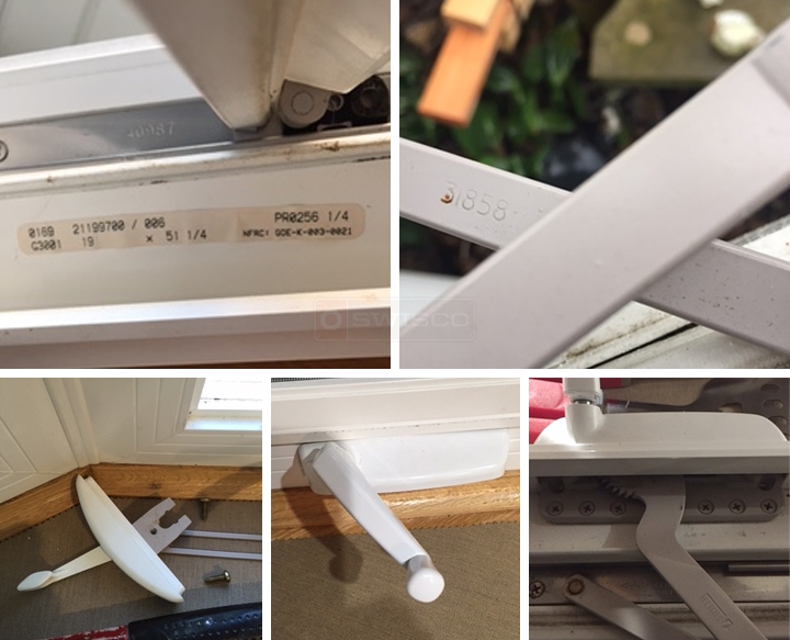 User submitted photos of a window operator.