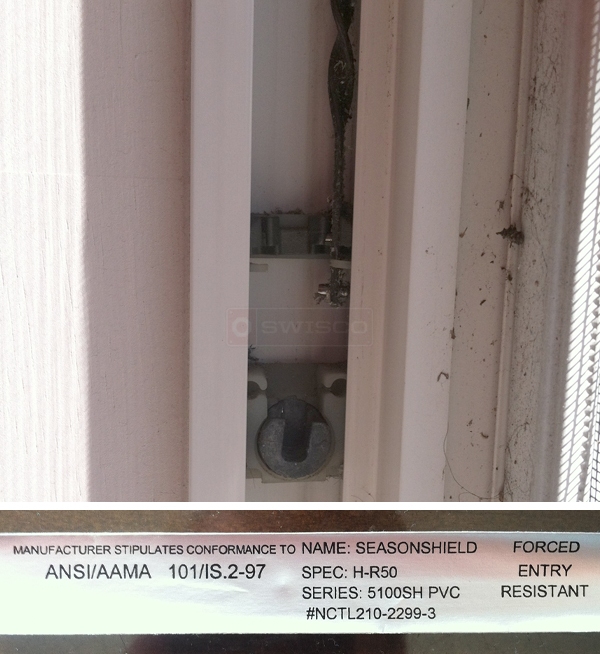 User submitted photos of a window balance.