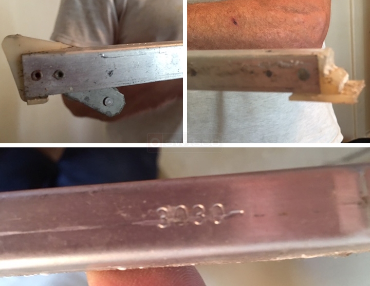 User submitted photos of a window balance.