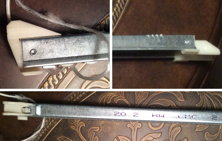 User submitted photos of a window balance.