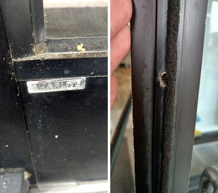 User submitted photos of weatherstripping.