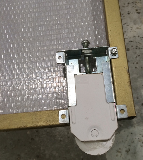 User submitted a photo of a closet door roller.